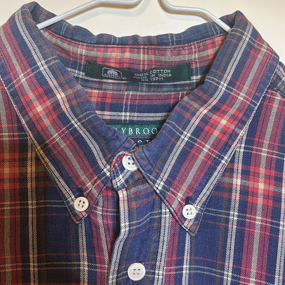 Claybrook long sleeve hundred percent cotton, long tall, men’s size large - Picture 2 of 7